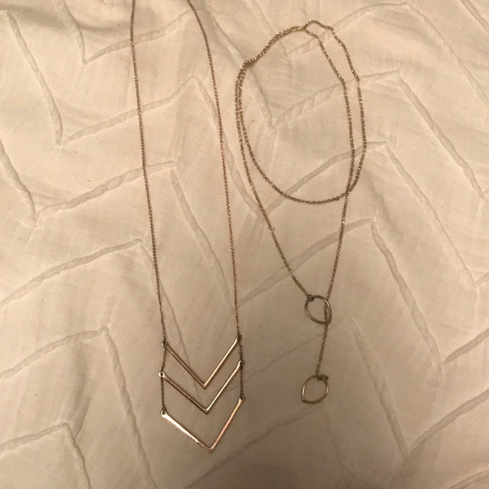 Set of Gold Necklaces